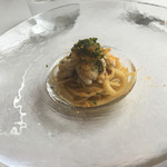 サーラ アマービレ - ハモのパスタ からすみ付き