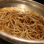 和食バル はれるや - ◉2016/09/04/SUN @食事  鍋そば（玉子）