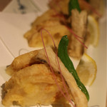 和食バル はれるや - ◉2016/09/04/SUN @揚物  蓮根はさみ揚げ