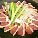 和食バル はれるや - ◉2016/09/04/SUN @鍋物  鴨すき