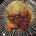 Ginza Hakobune - 鶏唐揚げのネギソース
