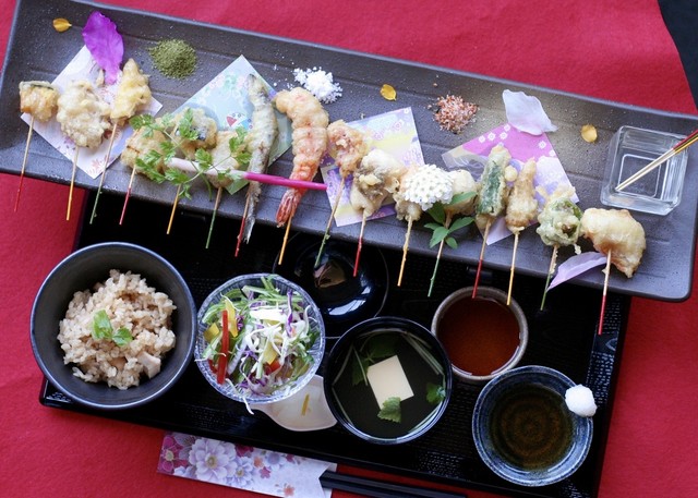 舞妓飯 マイコハン 祇園四条 天ぷら 食べログ