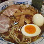 東池袋大勝軒 いちぶん - Ｈ28.08.17昼『中華そば』＋『ゆで玉子』