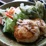 くらしとごはん リクル - 根菜つくね、きのこあんかけ。