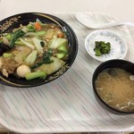 波止場食堂 - 朝用中華丼（2016/9/9)
