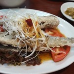 中華厨房 久華 - 新サンマの唐揚げ　醤油だれがけ