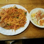 モカ - スパゲッティーナポリタン　￥７２０