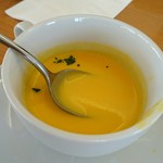 Morino Resutoran - ピアットセットのスープ。