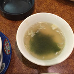 Doragon Geto - レタス炒飯のスープ