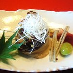 Touyoukan - 鉢物「鰆西京木の子焼き、銀杏」