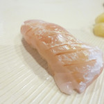 鮨 十兵衛 - 鯛の昆布〆