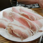 長白小館 - 皮付き豚肉