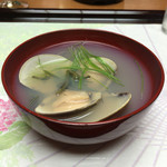 日の出 - 蛤潮汁