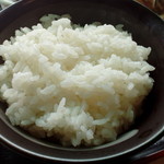 館の丸食堂 - 半ライス