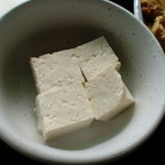 館の丸食堂 - 冷奴