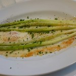 ラ　ミーア　カーサ - 友達が頼んだ新鮮なアスパラ(^○^)