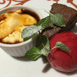 ルヴァンドゥ銀座 - 2016/9/9  食後のスィーツも最高‼︎