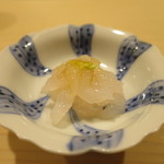 鮨 あらい - 白海老昆布締め