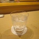 鮨 あらい - 三岳（芋焼酎）ロック