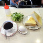コーヒー喫茶ワンダ - モーニングセット500円
