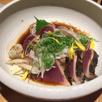 長宗我部 銀座 - 鰹のたたき ポン酢