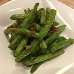 鼎泰豊 信義店 - いんげんとひき肉炒め　