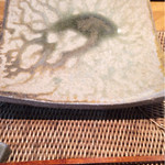 そば家叶 - 敷き皿