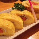 くつろぎ亭ひこべえ  - 2016年9月　メンタイ入りだし巻き玉子