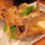 くつろぎ亭ひこべえ  - 2016年9月　ハタの揚げ物