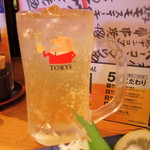 くつろぎ亭ひこべえ  - 2016年9月　ハイボール