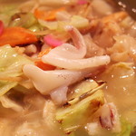 くつろぎ亭ひこべえ  - 2016年9月　ちゃんぽんのアップ