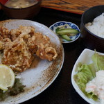 Kaneya - 鶏唐揚げ定食