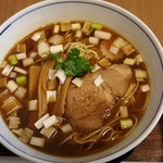 麺処直久 - 煮干しら～めん750円(期間限定)