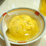 餃子の王将 - ジャストサイズ天津飯（２６７円）塩あんが美味しい！！