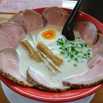 俺のラーメン あっぱれ屋 - 濁とろ塩チャーシューメン