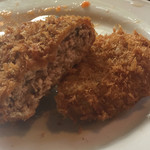 さふらん - 2016年9月。メンチカツ断面。