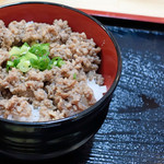 麺匠 くすがみ - そぼろ丼