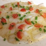 Octopus carpaccio