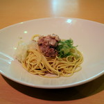 生揚醤油のまぜそば（小麦三昧）