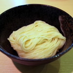 らーめん芝浜 - 上州辛味大根のつけめん（小麦三昧）