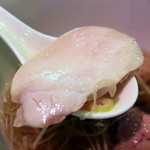 らーめん芝浜 - 青森桜姫鶏コンフィ