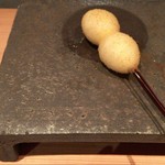 串揚げ 依知川 - うずら玉子