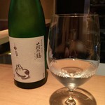 串揚げ 依知川 - 萩の鶴 純米吟醸 別仕込 夕涼み猫ラベル