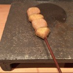 串揚げ 依知川 - 豚ヒレと茄子