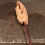 串揚げ 依知川 - 鳥つくねの油揚げ包み