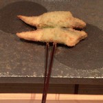 串揚げ 依知川 - さんましそ巻き