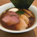 渦雷・醤油ラーメン全部のせ¥1,000