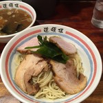 中華めん処 道頓堀 - H28.8　ちゃあしゅうつけ麺