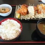 笑旨からあげ富や xx - 唐揚定食DX