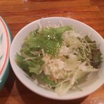 トルティーノ - ランチサラダ（パスタと一緒に提供されました）